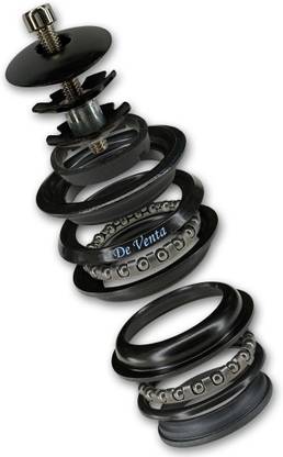 De Venta Head Set for Fat Bike & Threadless Iron, Steel Hybrid Bike Bicycle Fork