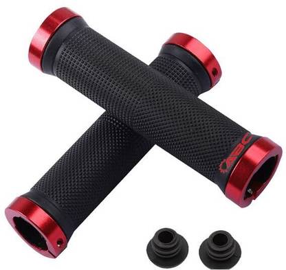 NSV Handle Grips Rubber Mountain Bicycle Handlebar Nonslip for Foldable Bicycle Bicycle Handle Grip