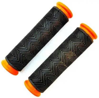 HouseOfCommon Bicycle Handlebar Grip Set Soft Rubber Non Toxic Anti-Slip Standard Size Bicycle Handle Grip