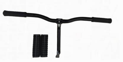 nationalstores Kd Ranger cycle Complete handle(iron)+ extra soft handle grip cover Bicycle Handle Grip