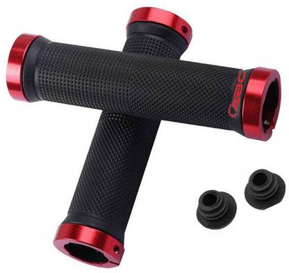 DSTECHBAR Handle Grips,grip Bicycle,bike Handle Bicycle Handle Grip 13.3 Mm (Red) Bicycle Handle Grip