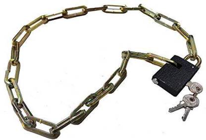 APNA KANHA Steel Mountain Road Cycling Bike Chain with 3 Key Cycle Lock