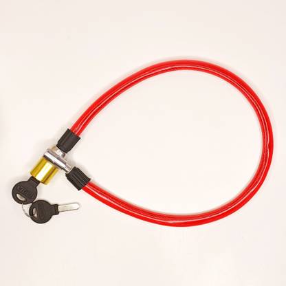 Kavyashine ® Multipurpose Cable Lock for Bikes, Cycles & Helmets - Strong, Durable & Secure Cycle Lock