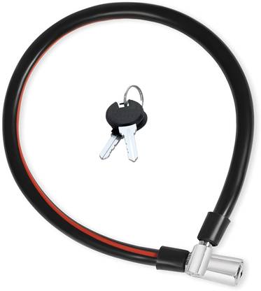 QERESTON Multi purpose Strip Cable Lock | Bike Lock | Cycle Lock | Helmets (Pack of 1) Cycle Lock