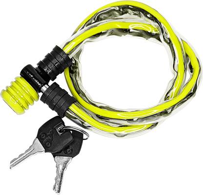 ATULUX Multipurpose Cable Lock for Bicycle, Bike & Helmet – Anti-Theft Security Lock Cycle Lock