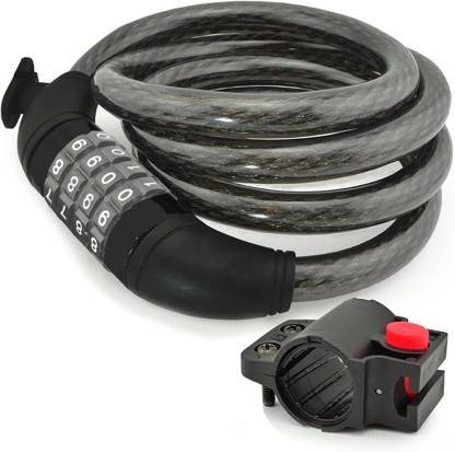 Hitman Bicycle Bike Lock 4-Digital Password Security Guard Against Theft Smart E-bike Cycle Lock