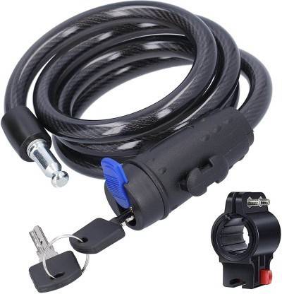 Qiisx Heavy Bicycle Keylock (Two keys, with Mounting Bracket)? Cycle Lock Cycle Lock