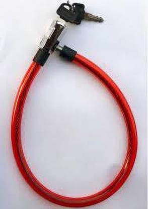 SPF SONU CYCLES Multipurpose Cable Lock 100 CM Length for Cycles, Bikes, Helmets Cycle Lock