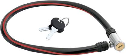 QERESTON Multi purpose Stripes Cable Lock | Bike Lock | Cycle Lock | Helmet (Pack of 1) Cycle Lock