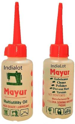 IndiaLot Cycle Bicycle High Performance Oil Lubricating for Chain Gear Etc. 40+40ml Bicycle Lubricant