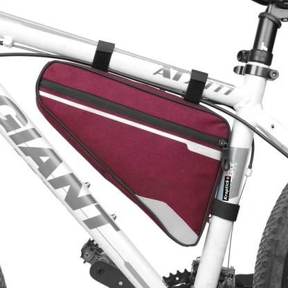 KRAPTICK B-Soul Triangle Bike Bag [Waterproof]- Bicycle Frame Bag Bike Pouch / Bicycle Phone Holder
