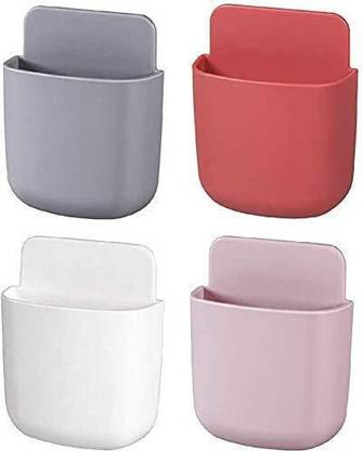UHPZone Wall Mounted Storage Case for(4 pic Set) Bicycle Phone Holder
