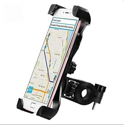 Frackson Universal 360 Rotation Bicycle Phone Holder for 3.5inch to 7 inch Screen. Bicycle Phone Holder
