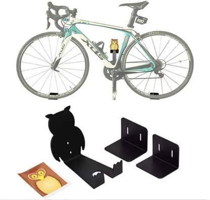 flamboyant group Flamboyant Group Owl Bicycle Aluminum Thickened Bike Display Stand Mounted Bicycle Rack