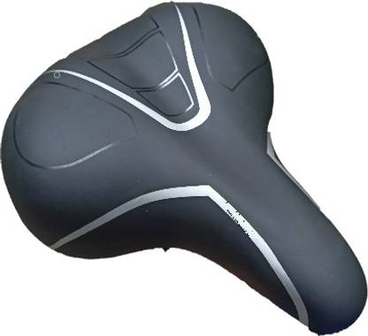 IndiaLot Bicycle Saddle Seat Soft Double Spring Cushion Complete Seat MTB Bikes Bicycle Rack