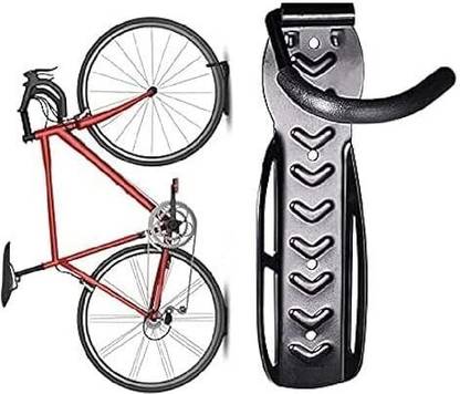 PRAKMO Cycle Rack Wall Mount Bike Hook Bicycle Hanger Storage Vertical Hanging Bicycle Rack