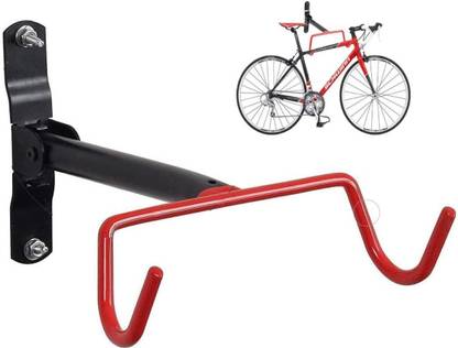 PRAKMO Bicycle Cycle Cycling Wall Mount Hanger Rack Storage Stand Hook Foldable Bicycle Rack