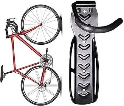 PRAKMO Cycle Rack Wall Mount Bike Hook Bicycle Hanger Storage Vertical Hanging Bicycle Rack