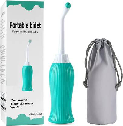 WROPZO Handheld Portable Bidet Spray Bottle for Toilet Retractable Bidet Jet Spray Manual Bidets