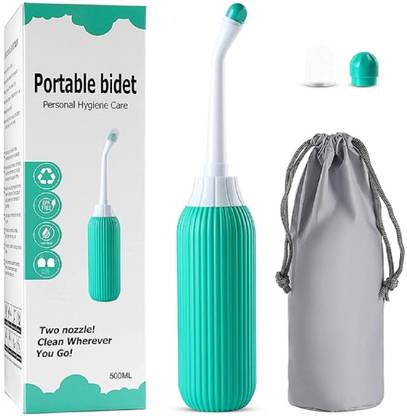 Maune Hub Portable Bidet Spray for Toilet,Bidet Bottle 500ml,Portable Shower-Travel Bidet Manual Bidets