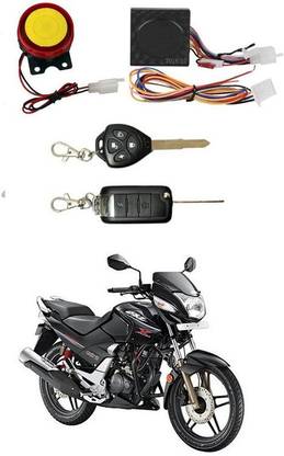 AutoTiger One-way Bike Alarm Kit (Siren, Flashing Light 120 dB)