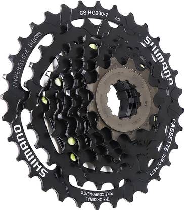 Schrodinger 50044 Bicycle Cycle Sprocket CS-HG200 (12-14-16-18-21-26-32) 7 Speed Bike Cassette