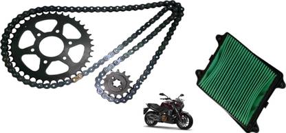 Digital Craft Dominar 400 Chain Set With Air Filter 45 Teeth Sprocket