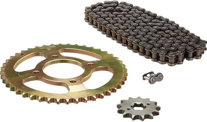 DRIVECHAIN Hardened Chain & Sprocket Kit R428H-124L/ 13T/ 44T(4H) 44 Teeth Sprocket