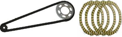 Digital Craft YAMAHA FZS V1 Chain Set With Clutch Plate 40 Teeth Sprocket
