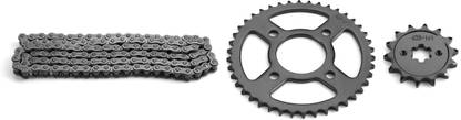 ATV 135 cc Quadra Rivet Chain Hardened Sprockets Chain SIZE-120L /14T/42T 14 Teeth Sprocket