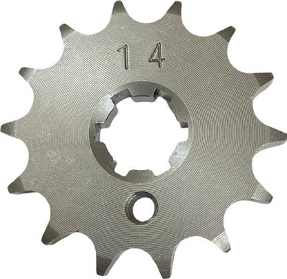 Digital Craft Front Gear Box Sprocket for FZ-S.[14T 1,Hole ] 14 Teeth Sprocket