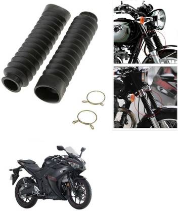 SRPHERE Motorcycle Front Fork Cover Shock Protector Dust Guard For Yamaha YZF R25 Motorcycle Fork Cover