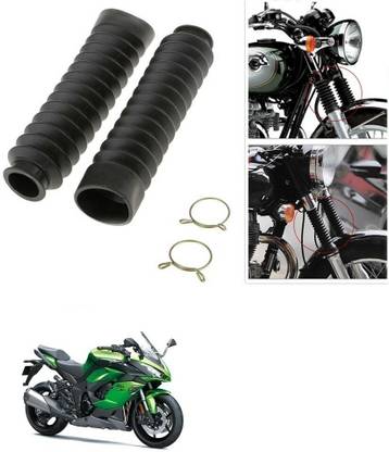 SRPHERE Motorcycle Front Fork Cover Shock Protector Dust Guard For Kawasaki Ninja 1000 Motorcycle Fork Cover