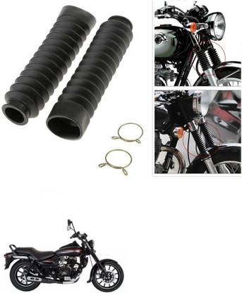 SRPHERE Motorcycle Front Fork Cover Shock Protector Dust Guard For Bajaj Avenger Motorcycle Fork Cover