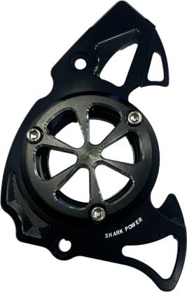 acube mart CNC Front Chain Sprocket Cover For R15 V3, MT 15 black Bike Chain Guard