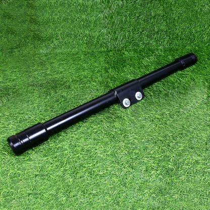 MACH7 ROYAL ENFIELD REBORN,METEOR SINGLE ROD HEAVY DUTY LEG GUARD BLACK MADE IN INDIA Bike Crash Guard