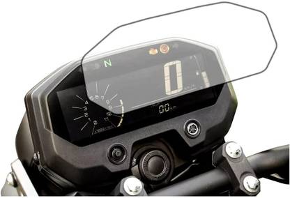FriendZon 9H Nano Speedometer Screen Protector Scratch Guard Compatible with Yamaha FZ X Bike Crash Guard