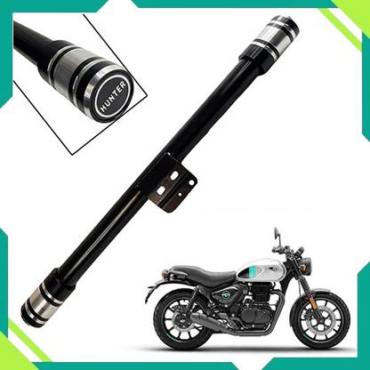 DAZZRIDE New Royal Enfield Hunter 350 Bike Front Leg Guard Single Rod Ring Open Design Bike Leg Guard