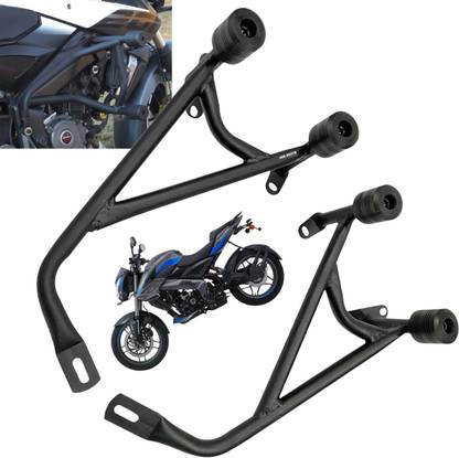 Dhe Best Bike Heavy Duty Leg Guard Crash Guard Safety 4 Slider for Bajaj Pulsur NS 160