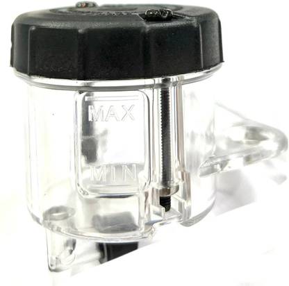 ASRYD Bike Front Brake Clutch Fluid Bottle Disc Oil Cup for Universal Bikes Clear Bike Crash Guard