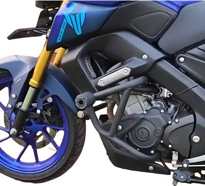 RS ACESSORIES HUB Crush Guard Leg Guard Frame Slider for MT-15 BS4 or BS6 Models v1-2 Bike Crash Guard