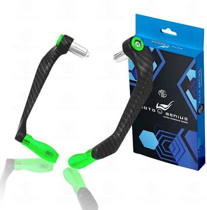 Moto Genius Universal CNC Handlebar Brake Clutch Lever Protector Guard for Motorcycles Handlebar Hand Guard