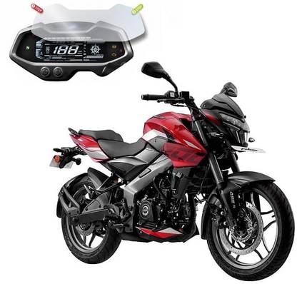FriendZon 9H Screen Guard for New BAJAJ PULSAR NS125 NS160 NS200 2024 TFT Smart Connect Bike Crash Guard