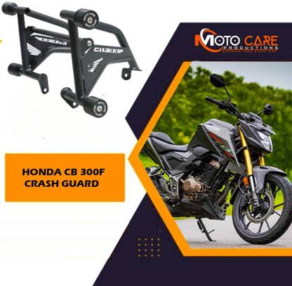 auto trends CB300 F HEAVY QUALITY CRASH GUARD WITH SLIDERS