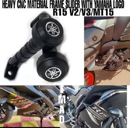 Golden Fox FRAME SLIDER FOR R15 (V2/V3/MT-15) Bike Crash Guard