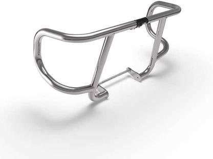 Bullkartzone Hunter Leg Guard Chrome Heavy Duty For Royal Enfield Hunter 350CC Bike Crash Guard