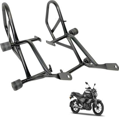 RS ACESSORIES HUB FZ v3.0 Heavy Quality Metal Crash Guard WITH SLIDERS SUITS BS6 AND BS4 FZ V3