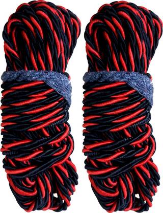 Vrider Leg Guard Rope Pack of 2 Bike Crash Guard Rope Red(Universal For Bike)