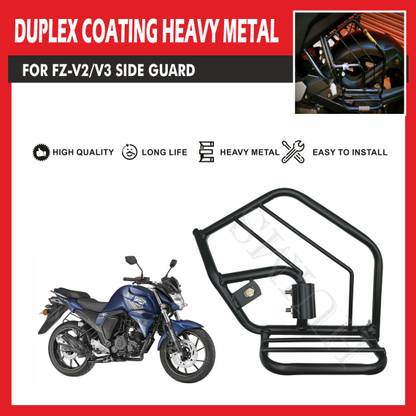 Huims HMX- HEAVY METAL LADIES SIDE GUARD FOR YAMAHA FZ V2/V3 Bike Crash Guard