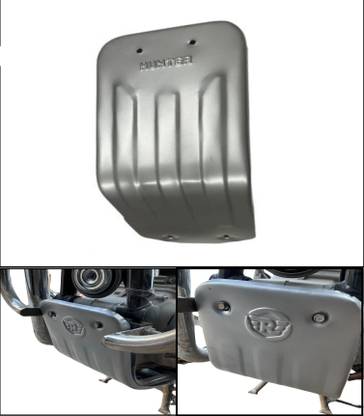 Digital Craft Grey Color Sump Guard/Engine Plate for HUNTER 350 All Models. Bike Engine Guard